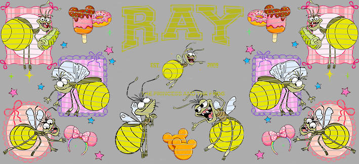 16oz Disney style-D-1173